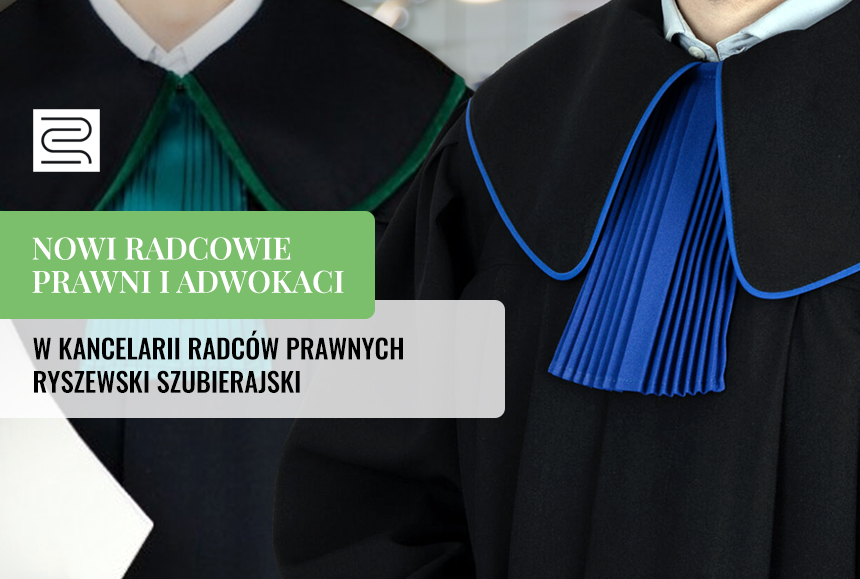 Read more about the article NOWI RADCOWIE PRAWNI I ADWOKAT