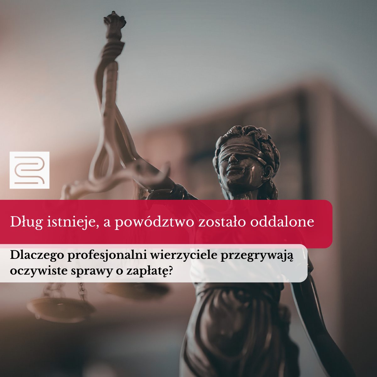 Read more about the article Dług istnieje, a&nbsp;powództwo zostało oddalone.  Dlaczego profesjonalni wierzyciele przegrywają oczywiste sprawy o&nbsp;zapłatę?